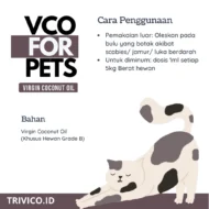 Trivico Minyak VCO Hewan Spray 100ml - Obat Ampuh Scabies, Kurap, Gudik, serta Jamur pada Hewan - Image 4