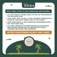 TRIVICO Minyak VCO Extra Virgin Untuk MPASI Anak & Bayi - USDA Organik - Image 4
