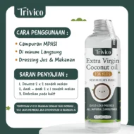 TRIVICO Minyak VCO Extra Virgin Untuk MPASI Anak & Bayi - USDA Organik - Image 5