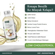 TRIVICO Minyak Goreng Kelapa 5 Liter - Gurih & Sehat, 100% Murni Minyak Kelapa Asli - Image 2