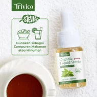 TRIVICO Liquid Stevia - Pemanis 0 Kalori Alami, Ekstrak Daun Stevia 98% - Image 7