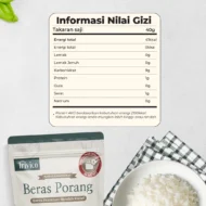 TRIVICO Beras Porang 1Kg - Rendah Kalori & Karbohidrat - Image 8